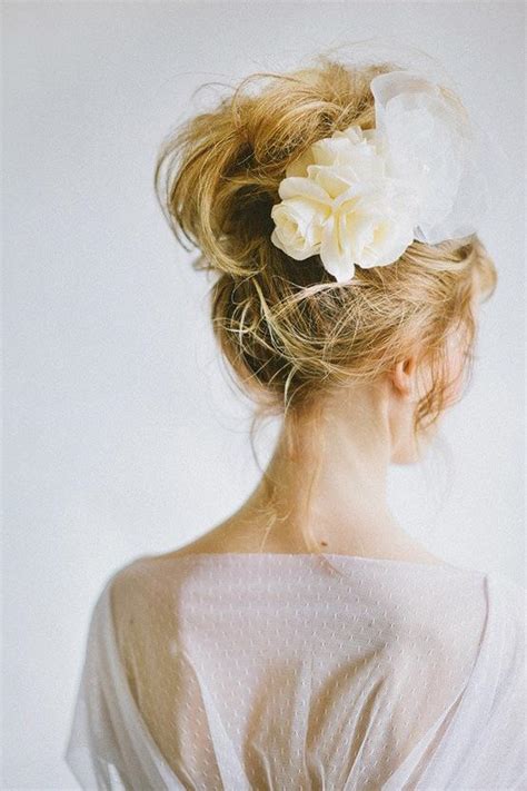 Messy Wedding Hairstyles ♥ Wedding Messy Updo Hairstyle