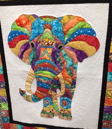 Pin By Sue Chagnon On Elephant Quilts Elephant Quilts Pattern