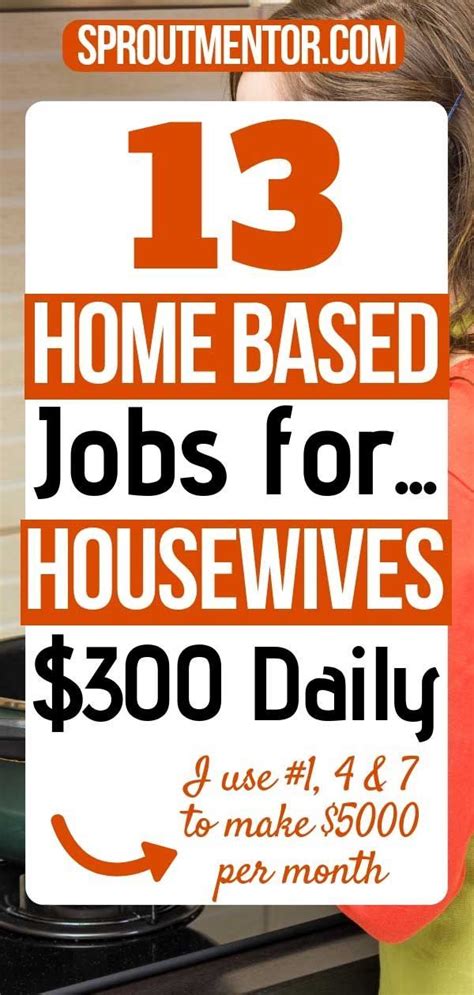 13 Online Jobs For Housewives Sitting At Home | Jobs for ...