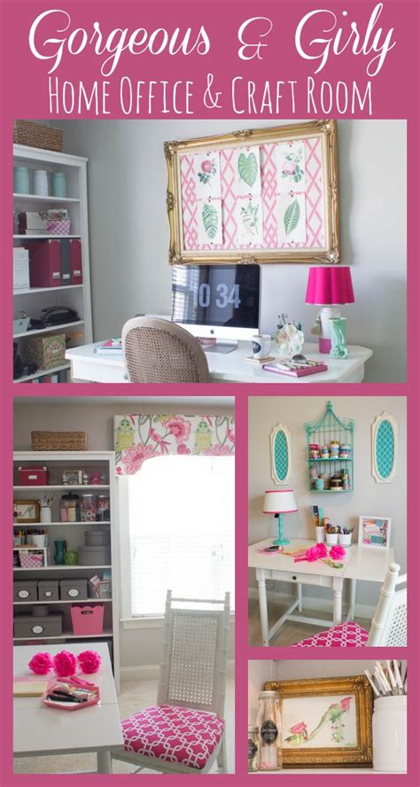 Home Office Ideas And Craft Room Makeover