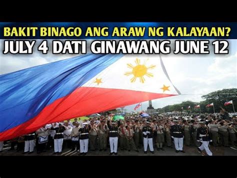 ANG TUNAY NA ARAW NG KALAYAAN NG BANSANG PILIPINAS Rd Independence Day YouTube