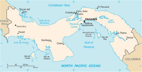 Mapas Detallados De Panamá Para Descargar Gratis E Imprimir