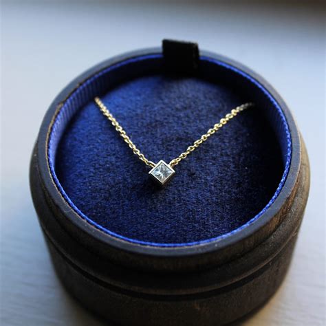 18k Yellow Gold Adjustable Riviera Diamond Necklace Gili Mor