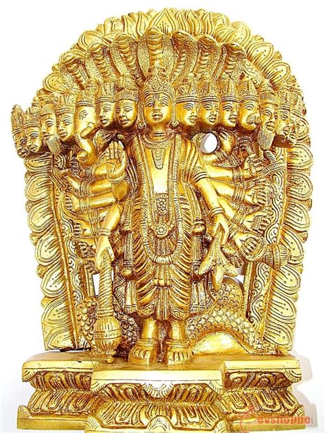 Lord Vishnu Virat Swaroop Statue Made In Brass Lord Vishnu Vishnu