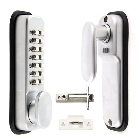 Digital Push Button Door Lock Key Pad Code Combination Access