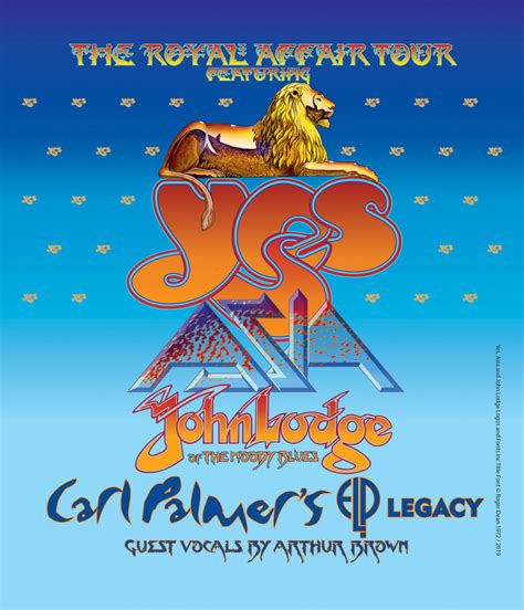 Yes Announces The Royal Affair Tour With Asia John Lodge And Carl Palmers Elp Legacy No Treble