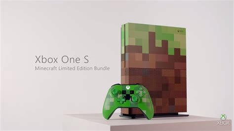 Plenty of exclusives are on their way, many of which are new ips, giving us new games that we can't wait to get our hands on. Xbox One S Minecraft Limited Edition Trailer - Gamescom ...