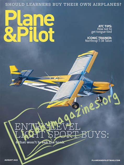 Plane And Pilot August 2023 Download Digital Copy Magazines And Books