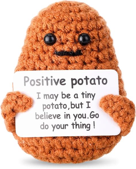 Grevosea Mini Funny Positive Potato 3 Inch Positive Potato