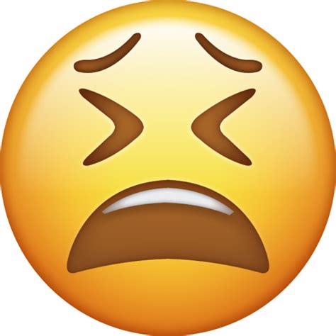 Weary Emoji Free Download Ios Emojis Emoji Island