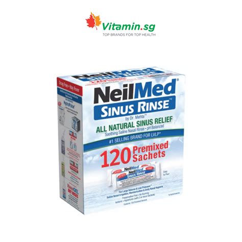 NeilMed Sinus Rinse, 120 sachets | Vitamin SG