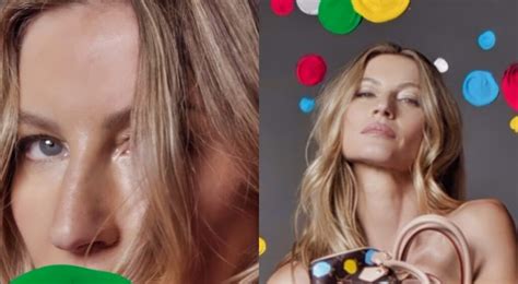 Gisele Bündchen Poses Topless In First Photoshoot Gig