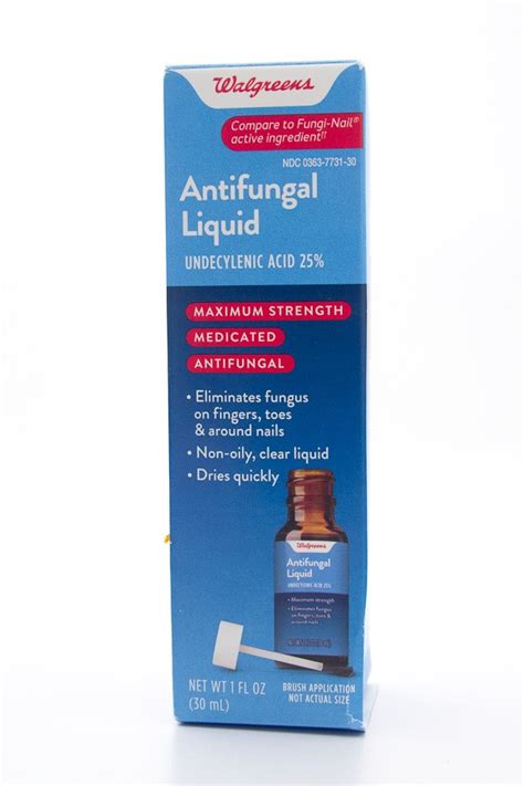 Walgreens Maximum Strength Medicated Antifungal Liquid Undecylenic Acid