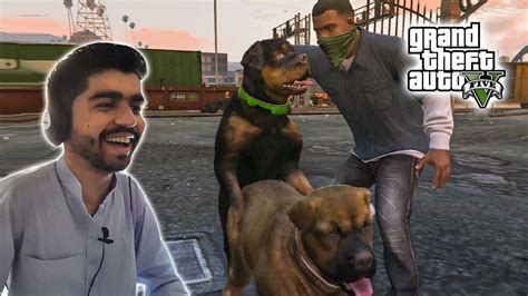 Franklin Dog Is So Hot Gta V Gameplay Mission Chop Urdu Hindi Youtube