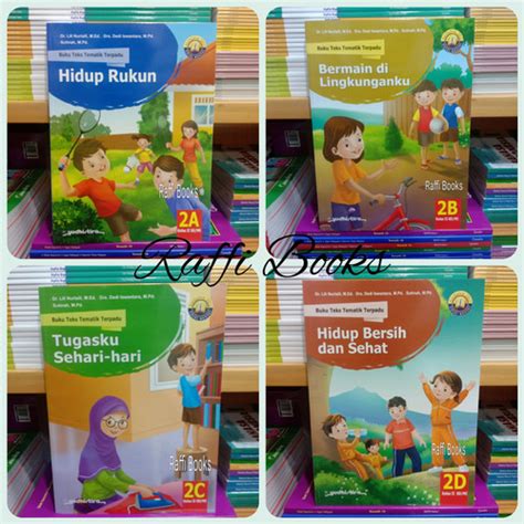 Jual Buku Tematik Terpadu 2a2b2c2d Kelas 2 Sd K13 Revisi Yudhistira Tematik 2d Jakarta