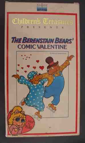 Berenstain Bears Comic Valentine Vhs Berenstain Bears