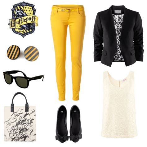Hufflepuff Casual Outfit Created By Tealrhapsody On Polyvore Casual