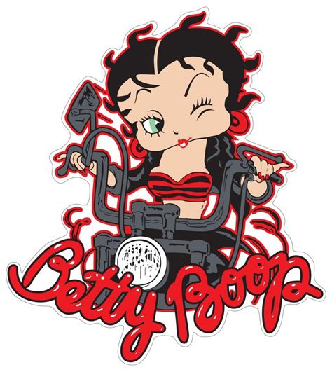 Betty Boop Biker Magnet Home And Living Kitchen Décor Kitchen And Dining