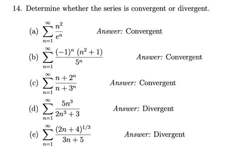 Solved Determine whether the series is convergent or | Chegg.com