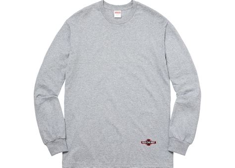 Supreme Independent Fuck The Rest Long Sleeve Heather Grey Stockx News