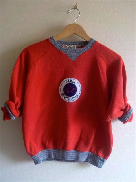 Firstport greenwich connecticut polo club crewneck sweatshirt. Vintage Paris Sports Club Sweatshirt MENS/ Size Small ...