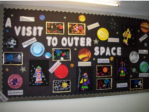 A Visit To Outer Space Classroom Display Photo Sparklebox Space Theme