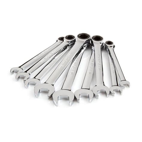 Tekton 9 Piece Set 6 Point Metric Ratchet Wrench Set In The Ratchet
