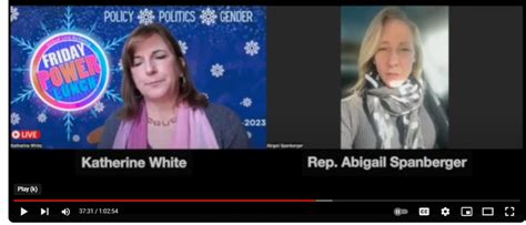Video Rep Abigail Spanberger D VA07 Says That With Speaker Mike
