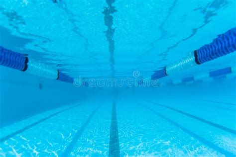 Swimming Pool Lane Underwater Stock Image Image Of Underwater Surface 26459941