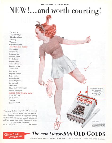 Vintage Ads Selling Cigarettes With Sex The Saturday Evening Post