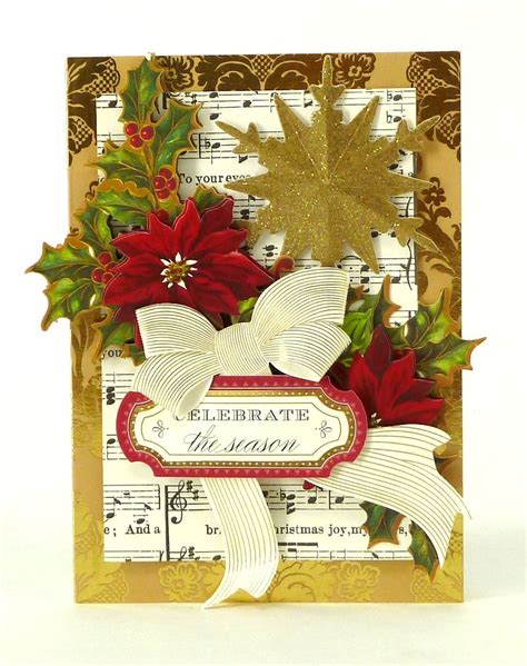Simply select your template, add your text or even swap the image with one of your own, and there you have it: © Anna Griffin, Inc. ~ Holiday Trimmings Card Making Kit ...