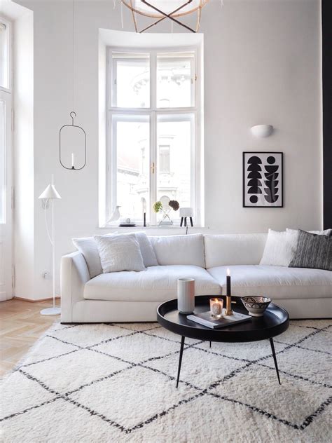 What color rug goes with black couch. 12 Scandinavian Rugs for the Perfect Nordic Look