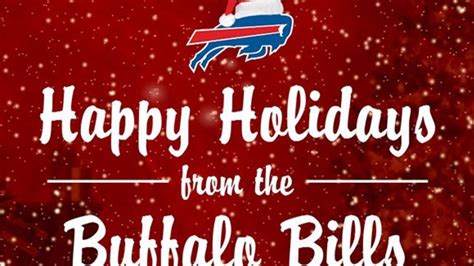 Happy Holidays From The Buffalo Bills