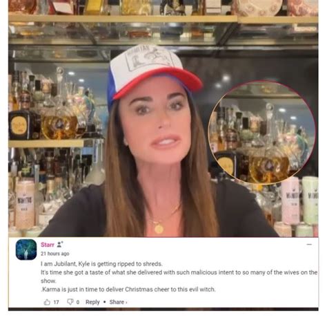 Rhobhs Kyle Richards Is Slammed For Promoting Tequila Drink After Sister Kathy Hiltons Tequila