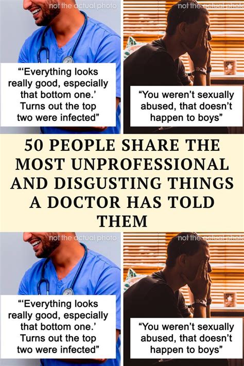 50 people share the most unprofessional and disgusting things a doctor has told them in 2022