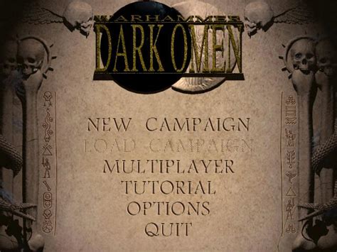 Warhammer Dark Omen Download 1998 Strategy Game