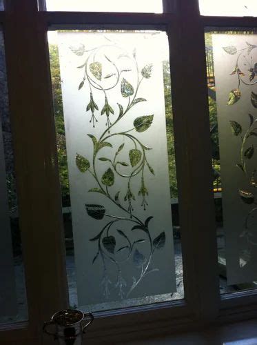 Glass Etching Work At Rs 95square Feets Glass Etching Design