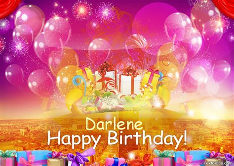Happy Birthday Darlene Pictures Congratulations