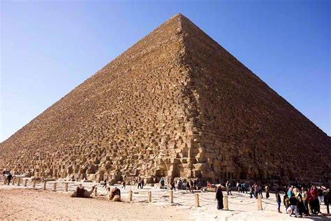 Egypt Giza Khufu Pyramid