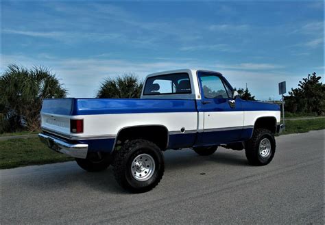 1978 Chevrolet K10 Shortbed 4x4fuel Injected With Overdrive Factory