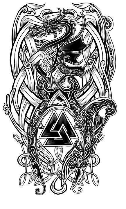40 Best Norse Symbols Images Norse Tattoo Viking Tattoos Nordic Tattoo