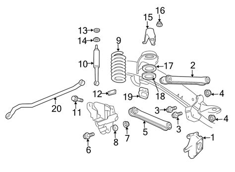 2007 Dodge Ram 1500 4x4 Front Suspension Diagram