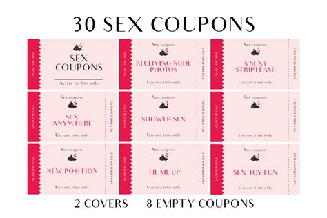Sex Coupons Naughty T Naughty Coupons Sex Coupons For Him Anniversary T Sex Coupon