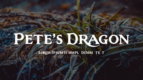 Petes Dragon Font Download Free For Desktop And Webfont