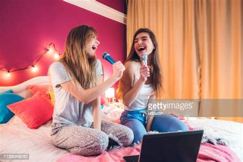 Girl Slumber Party Photos And Premium High Res Pictures Getty Images