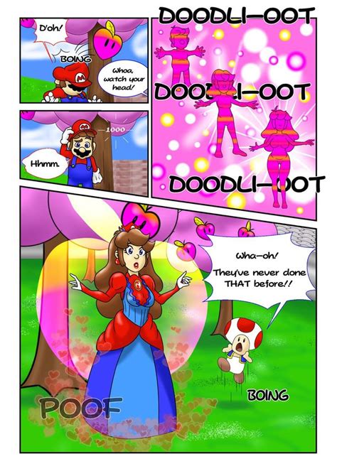 Princess Mario Page Two By FieryJinx On DeviantArt Funny Cartoon