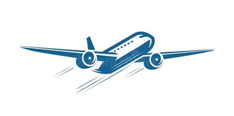 Aviones Aeroplano Logotipo De La Línea Aérea O Etiqueta Viaje
