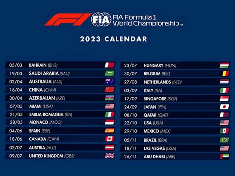 Formula 1 2024 Calendar Ics Rosy Waneta