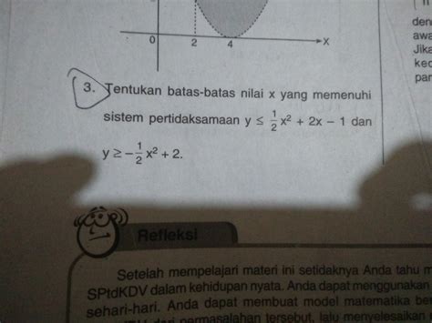 Contoh Soal Pertidaksamaan Linear Dua Variabel Kelas 11 Brainly