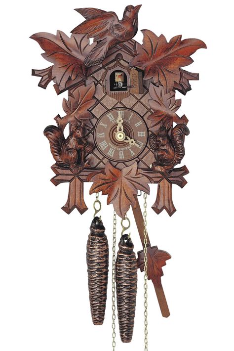 Hunters German Cuckoo Clock From The Black Forest Grandfathers Clock